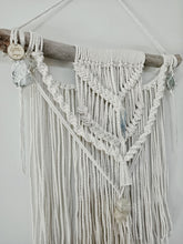 Load image into Gallery viewer, Moonstone - Kyanite - Golden Beryl and Clear Quartz Wall Hanging