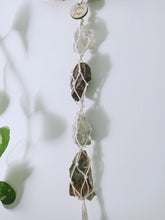 Load image into Gallery viewer, Moonstone - Smokey Quartz - Lepidolite and Clear Quartz Wall Strand