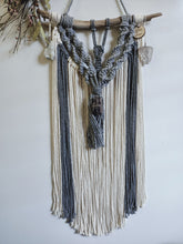 Load image into Gallery viewer, Moonstone - Lepidolite and Smoky Quartz Wall Hanging