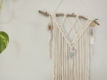 Load image into Gallery viewer, Smoky Quartz - Selenite - Moonstone - Citrine and Kyanite Wall Hanging