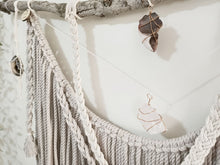 Load image into Gallery viewer, Rose Quartz - Agate Geode - Smokey Quartz Wall Hanging