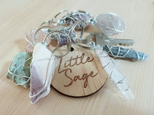 Load image into Gallery viewer, Wrapped Crystal Keyring