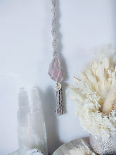 Load image into Gallery viewer, Rose Quartz - Crystal Cord Droplet