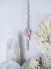 Load image into Gallery viewer, Rose Quartz - Crystal Cord Droplet