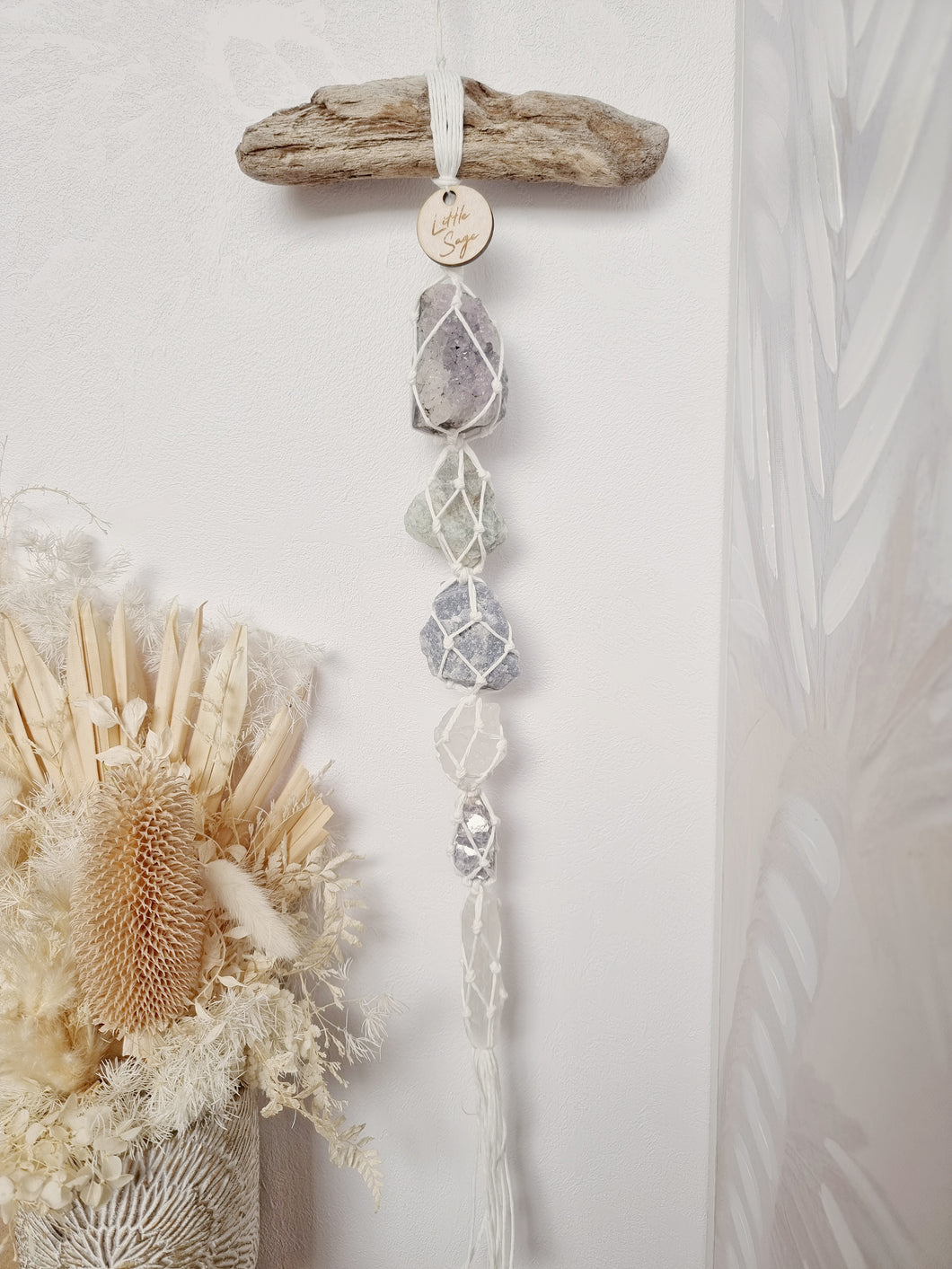 Amethyst - Golden Beryl - Blue Calcite - Clear Quartz - Lepidolite - Selenite