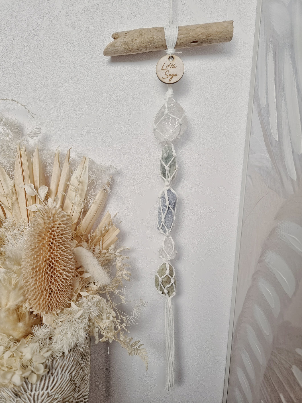 Clear Quartz - Golden Beryl - Blue Calcite - Aventurine