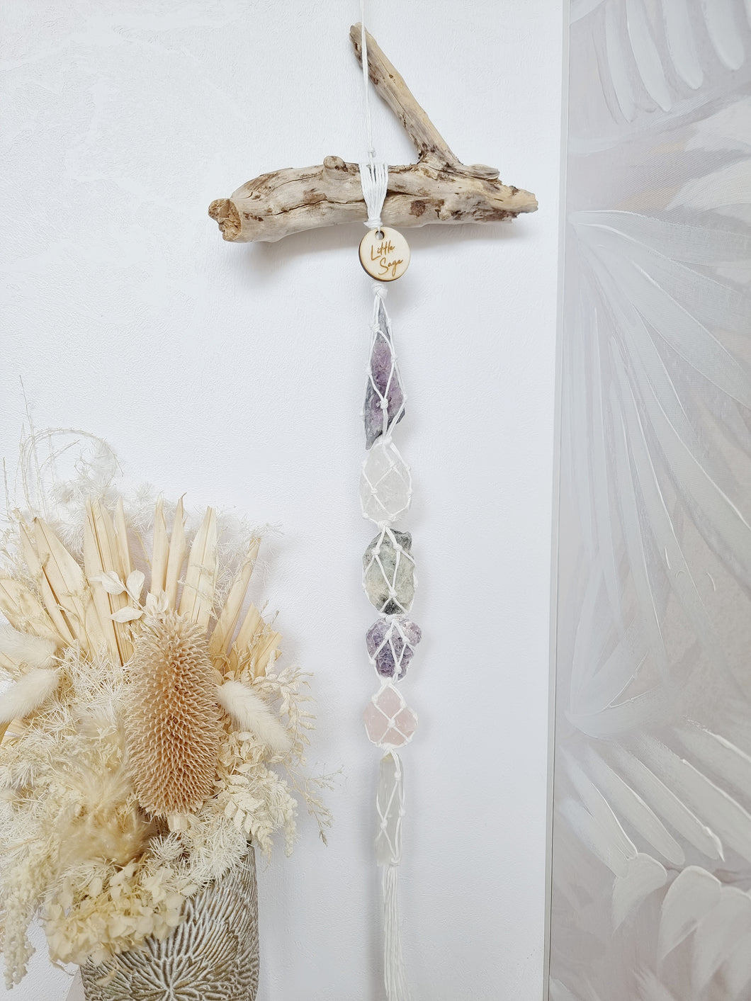 Amethyst - Clear Quartz - Golden Beryl - Lepidolite - Rose Quartz