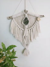 Load image into Gallery viewer, Amethyst Mini Macrame Wall Hanging

