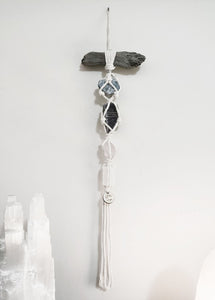 Sodalite - Amethyst - Rose Quartz - Selenite Wall Strand