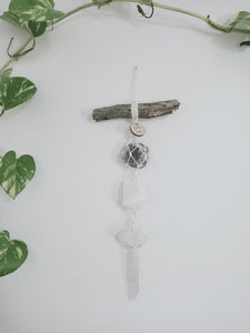 Amethyst - Rose Quartz - Clear Quartz and Selenite