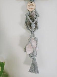 Amethyst and Rose Quartz