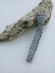 Macrame Key Wrist Strap (Large)