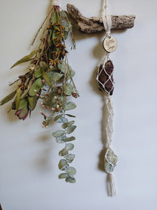 Moonstone - Mookaite and Selenite Wall Strand