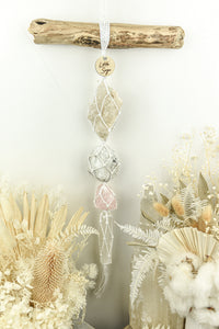 Clear Quartz - Moonstone - Rose Quartz - Selenite
