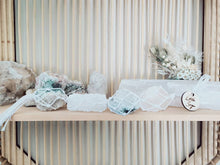 Load image into Gallery viewer, Citrine Cluster - Rose Quartz - Moonstone - Tanzurine - Selenite Petite

