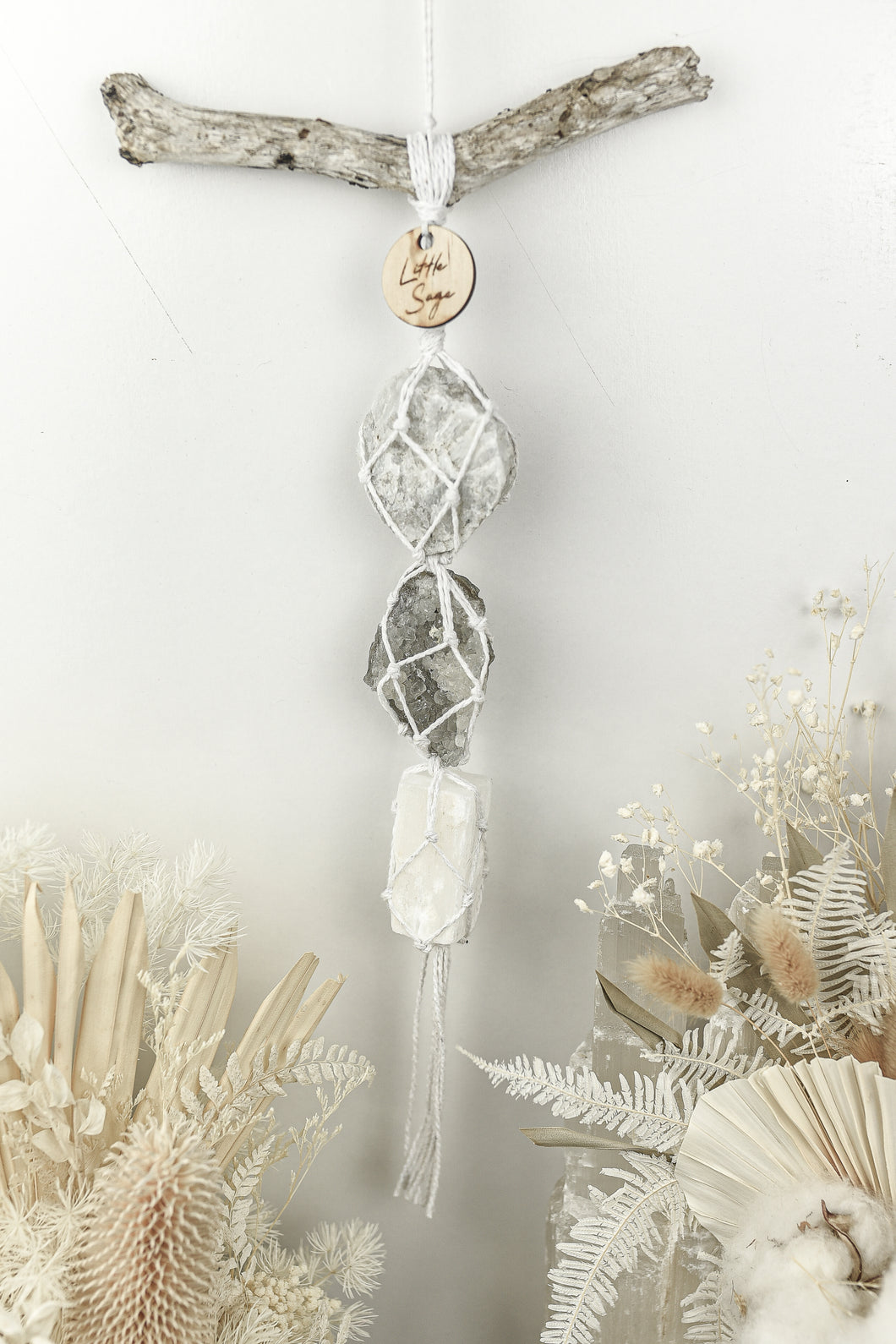 Moonstone - Amethyst - Selenite
