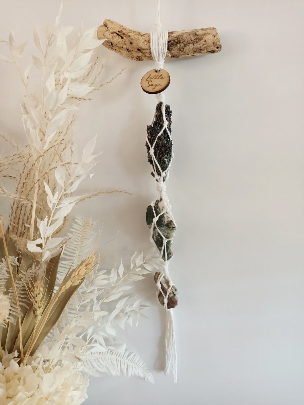 Rainbow Hematite - Tree Agate - River Stone