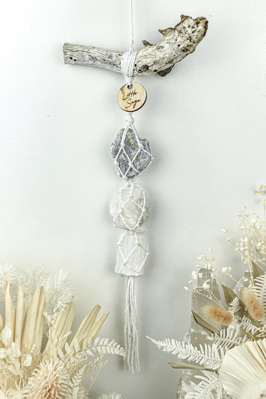 Tanzurine - Clear Quartz - Selenite
