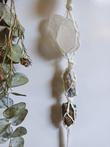 *SALE* Clear Quartz Generator - Kyanite and Ruby Fuschite