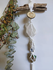 *SALE* Clear Quartz Generator - Kyanite and Ruby Fuschite