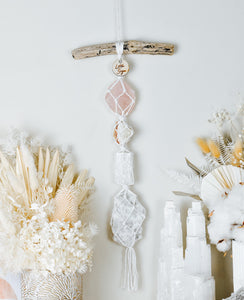 Rose Quartz - Citrine - Selenite - Moonstone
