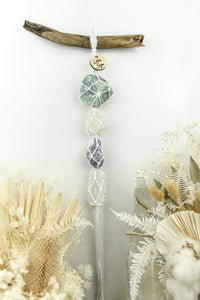 Aventurine - Calcite - Blue Quartz - Selenite