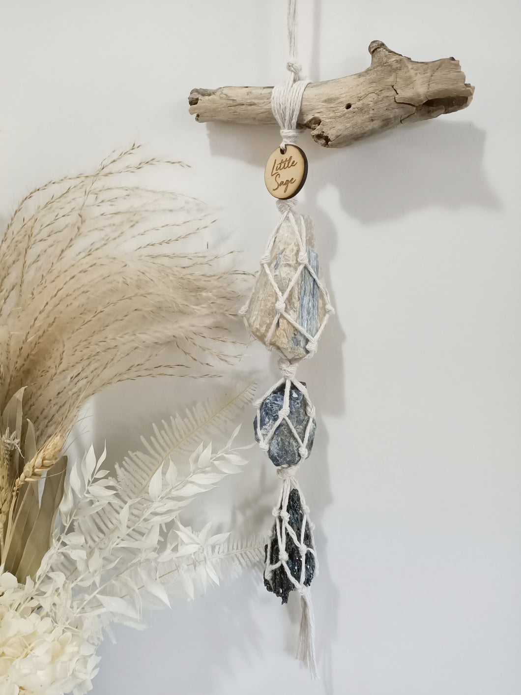 Blue Kyanite - Sodalite - Rainbow Hematite