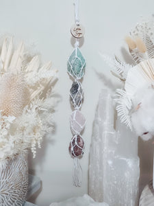 Aventurine - Moonstone - Rose Quartz - Calcite Petite Droplet