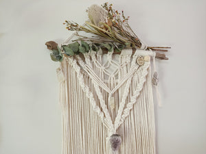 Amethyst - Honey Calcite - Citrine and Labradorite