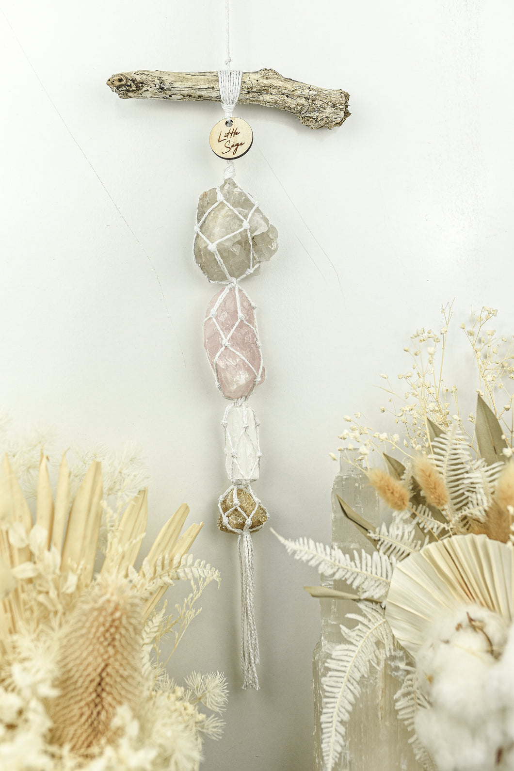 Clear Quartz - Rose Quartz - Selenite - Calcite