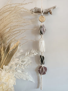 Amethyst - Selenite - Black Tourmaline - Mica