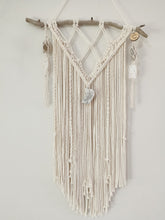 Load image into Gallery viewer, Smoky Quartz - Selenite - Moonstone - Citrine and Kyanite Wall Hanging

