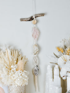 Rose Quartz - Green Tourmaline - Clear Quartz - Amethyst