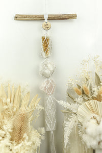 Citrine - Clear Quartz - Rose Quartz - Selenite