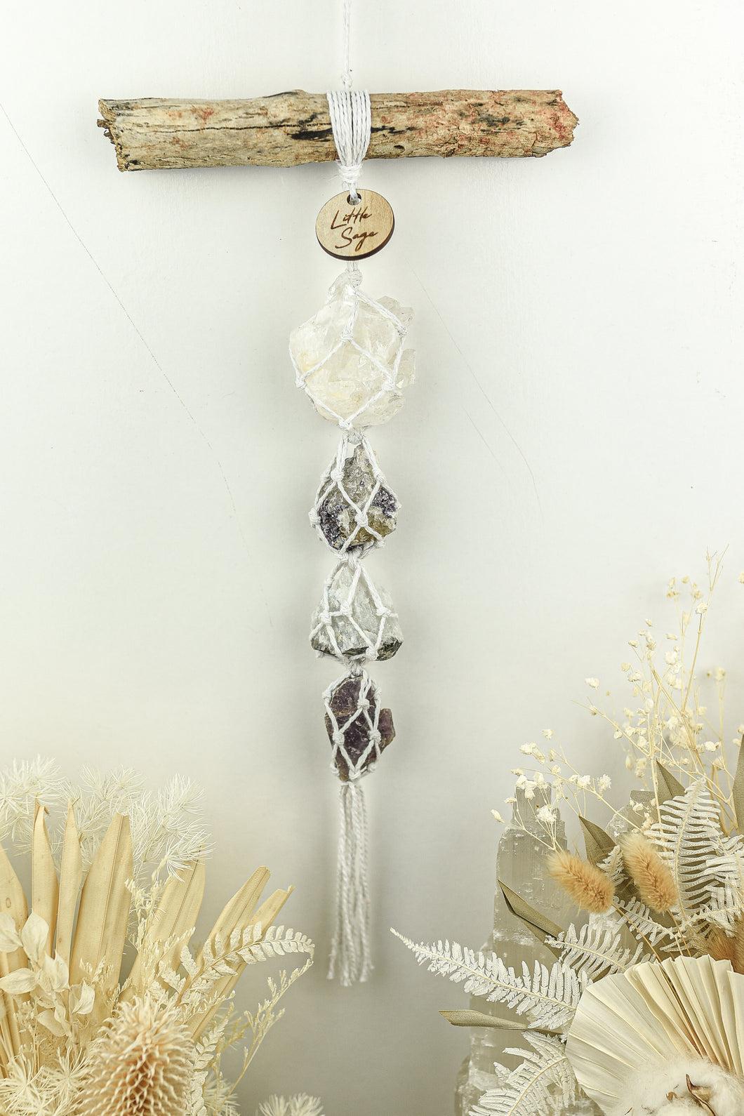 Clear Quartz - Lepidolite - Moonstone - Mica