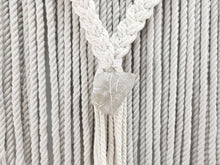 Load image into Gallery viewer, Clear Quartz - Selenite - Smokey Quartz Wall Hanging
