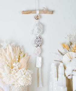 Clear Quartz - Tanzurine - Rose Quartz - Selenite