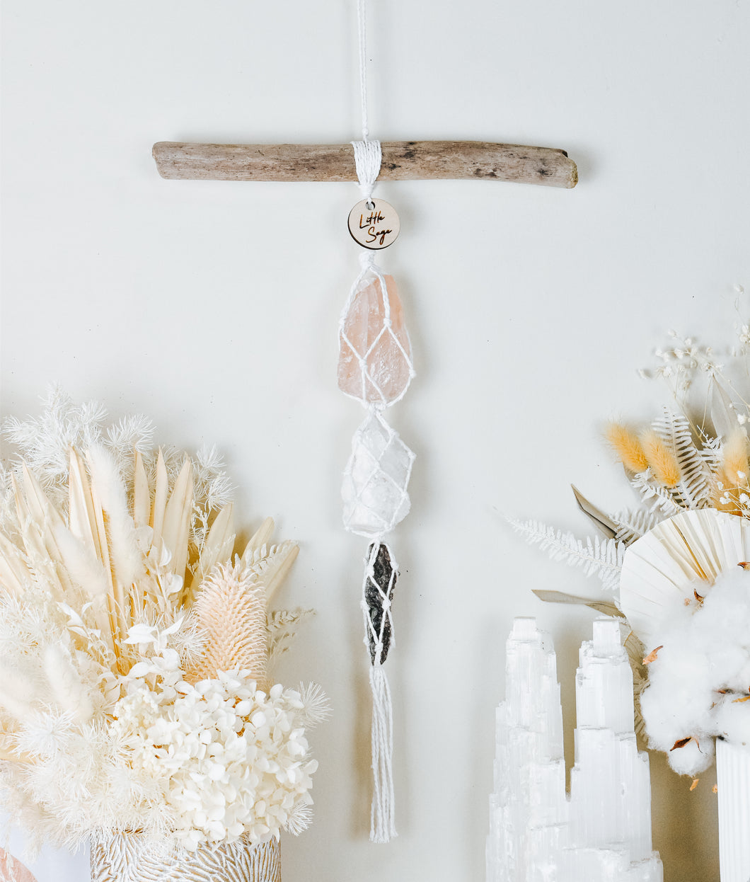 Rose Quartz - Clear Quartz - Amethyst