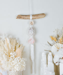 Pink Tourmaline - Rose Quartz - Selenite