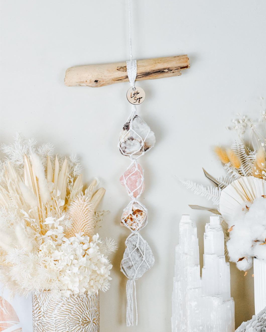 Lepidolite - Rose Quartz - Pink Amethyst - Moonstone