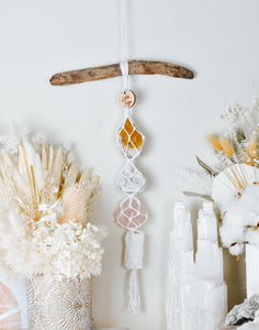 Citrine - Moonstone - Rose Quartz - Selenite