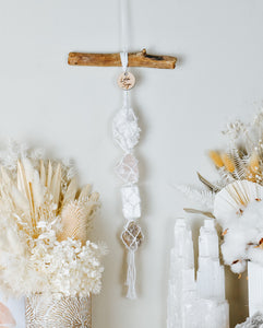 Clear Quartz - Rose Quartz - Selenite - Moonstone