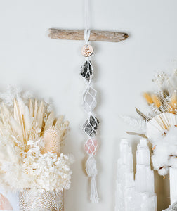 Moonstone - Clear Quartz - Spinel Matrix - Rose Quartz - Selenite