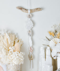 Clear Quartz - Cream Moonstone - Selenite - Rose Quartz - Golden Beryl