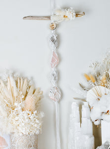 Moonstone - Rose Quartz - Clear Quartz - Sunstone