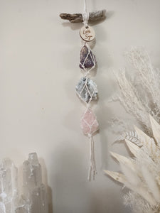Amazonite - Green Tourmaline - Rose Quartz