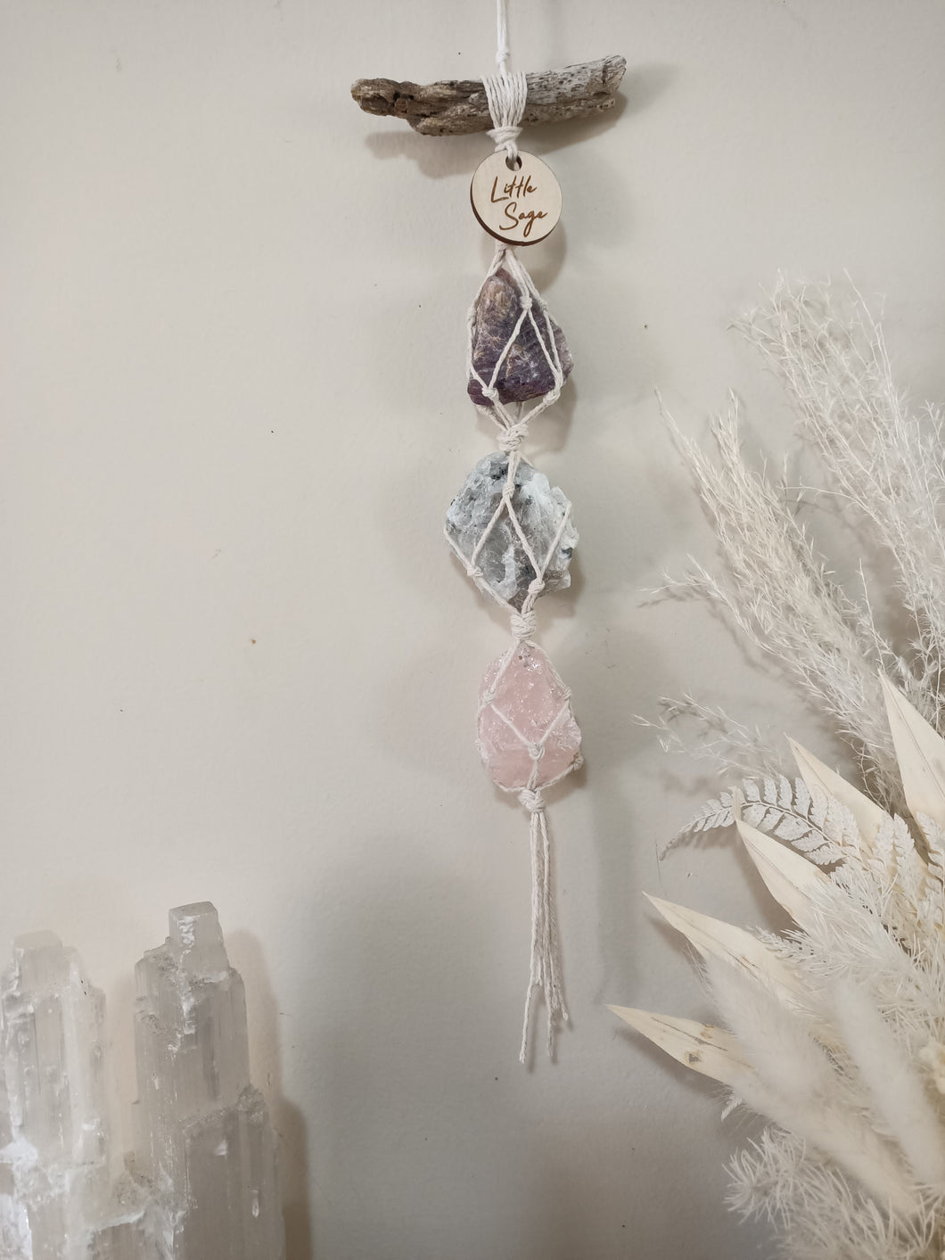 Amazonite - Green Tourmaline - Rose Quartz