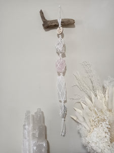 Clear Quartz - Rose Quartz - Selenite - Kyanite