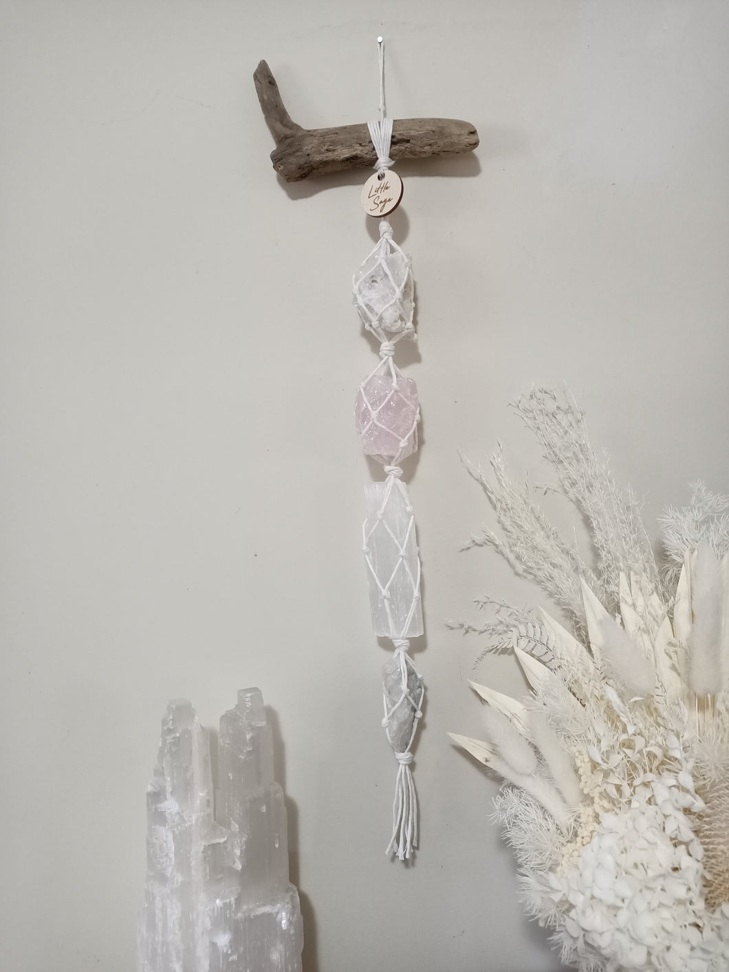 Clear Quartz - Rose Quartz - Selenite - Kyanite