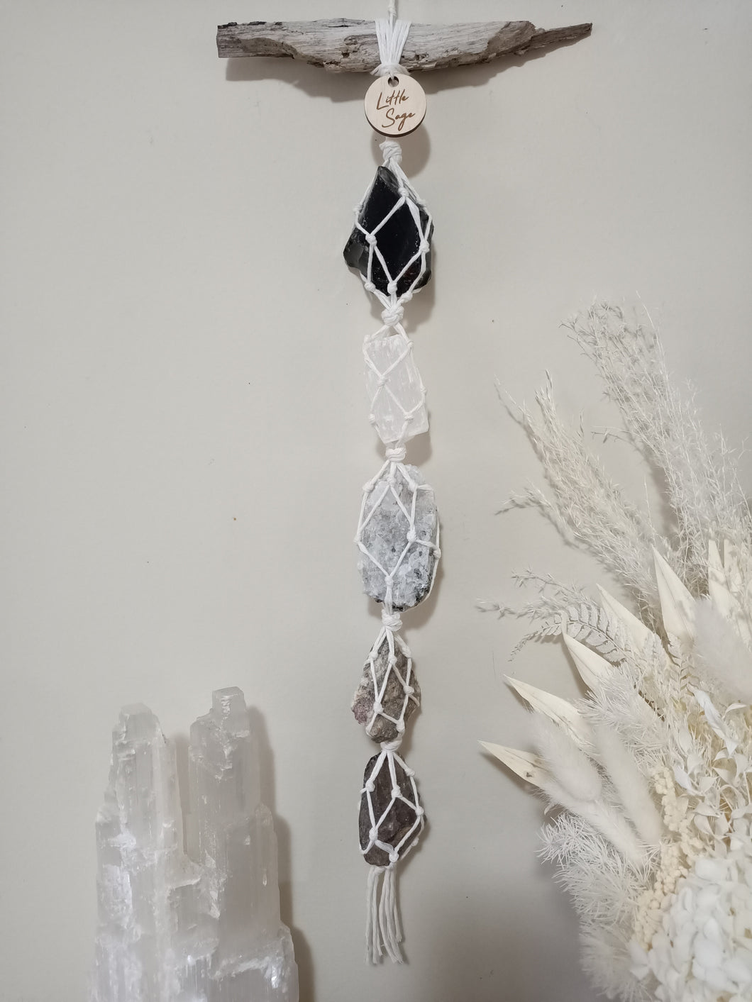 Clear Quartz - Obsidian - Moonstone - Amazonite - Smoky Quartz - Selenite